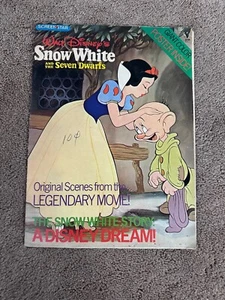 VTG. 1975 Walt Disney’s Screenstar Snow White and the Seven Dwarfs Giant Poster - Picture 1 of 13