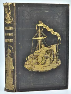 Léon Guérin : VEILLEES DU VIEUX MATELOT - Cartonnage Romantique. Marine - Picture 1 of 4