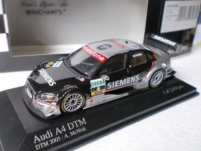 MINICHAMPS 1/43 - AUDI A4 DTM 2005 A. MCNISH - 400 051506 - Immagine 1 di 2