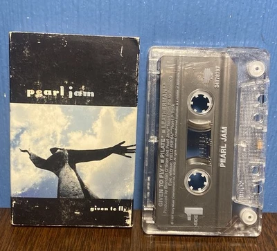 Pearl Jam - Given To Fly Cassette Tape Single Cardboard Sleeve, 90s Grunge Rock - Image 1 of 4