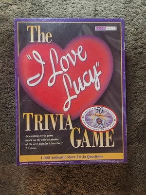 I LOVE LUCY 1998 Trivia Board Game W/50th Anniversary Pin 100% Complete - Изображение 1 из 4