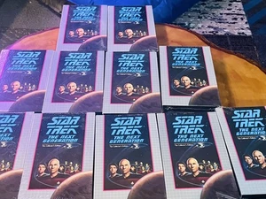Star Trek TNG Collector’s Edition VHS Lot – 11 Sealed Tapes – Vintage Sci-Fi - Picture 1 of 8