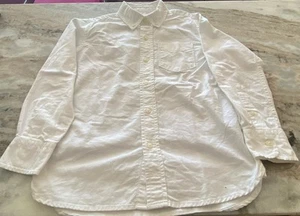 Gap Boys White Cotton Shirt Age 6 Formal Wedding Party - Picture 1 of 3