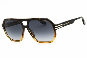Marc Jacobs Marc 753 S EX4 9O Sonnenbrille braun Farbverlauf Gestell blau grau Farbverlauf - Bild 1 von 4