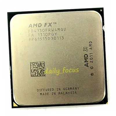 AMD FX 4130 3.8 GHz Quad-CORE FD4130FRW4MGU Socket AM3+ CPU Processor 4MB - Image 1 of 4