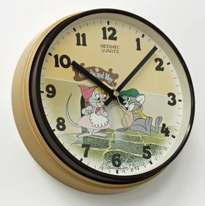 Vintage 22 cm Metamec Wanduhr - Retro Mid Century Stil Kinderuhr Kinder - Bild 1 von 5