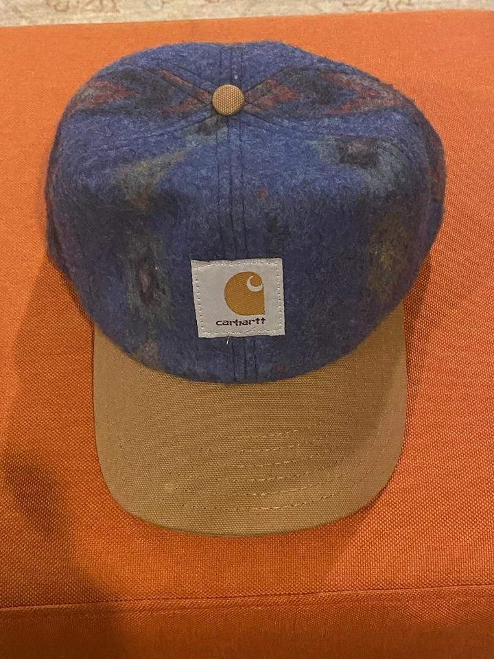 Винтажная бейсболка 90-х Carhartt Aztec Southwest Blanket СДЕЛАНА В США - Изображение 1 из 4