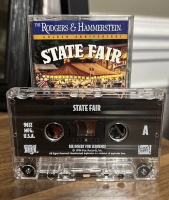 STATE FAIR Rogers & Hammerstein cassette tape musical 1945 Jeanne Crain - Image 1 of 3