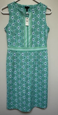 NWT TALBOTS Sleeveless Dress V Neck Stretch Effortless Jersey Small Petite - Image 1 of 4