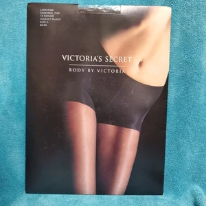 Victoria’s Secret Body von Victoria Strumpfhose Low Rise Control Top A fast schwarz - Bild 1 von 8