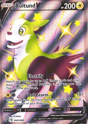 Boltund V - SWSH085 Near Mint SWSH: Sword & Shield Promo Cards Pokemon Shipnow - Image 1 of 2