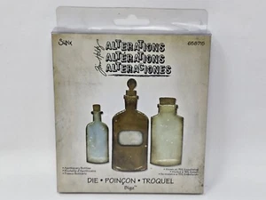 Sizzix Tim Holtz Alterations Bigz Die "Apothecary Bottles" #658715 - New Sealed - Picture 1 of 8