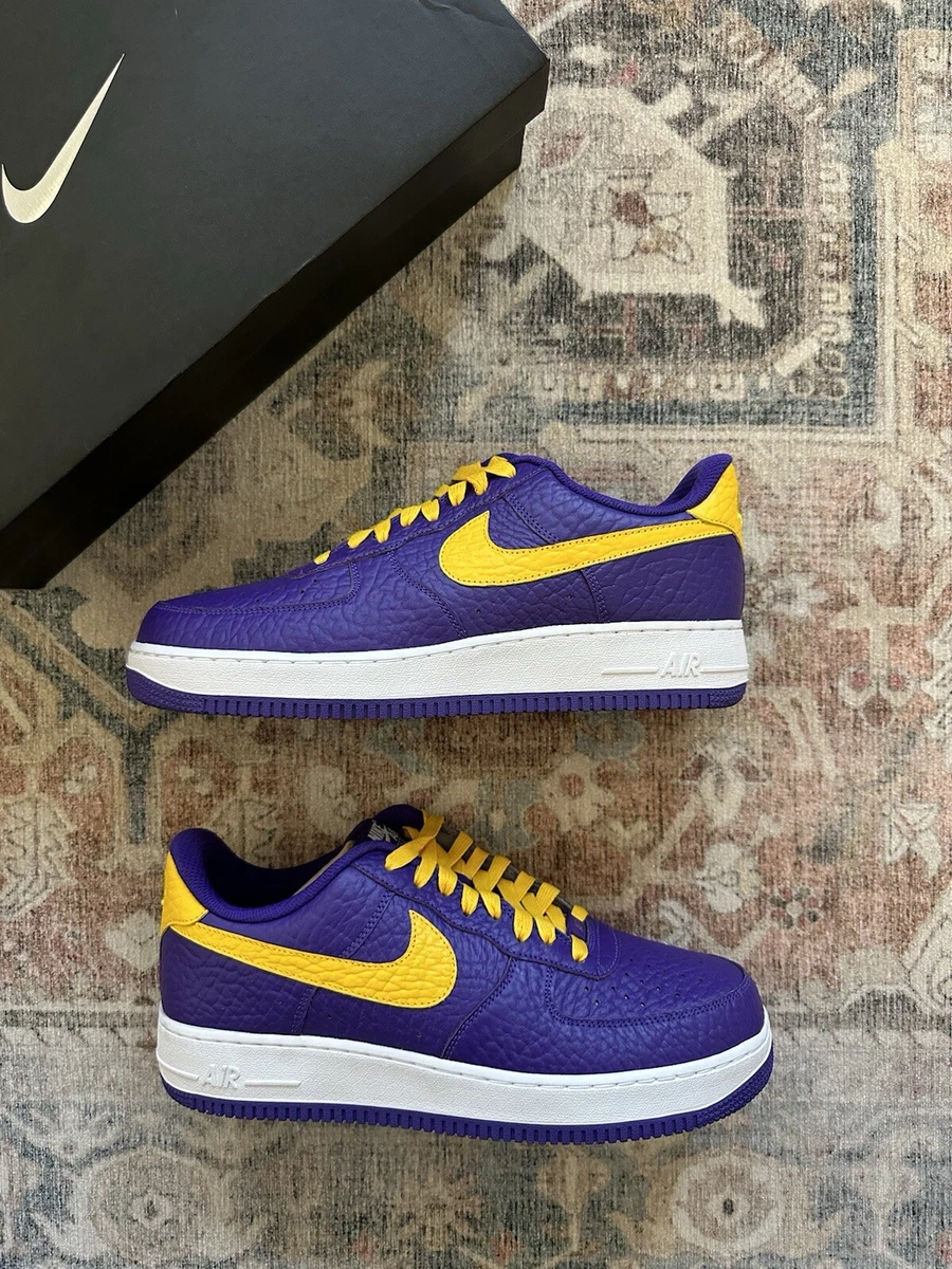 Nike Air Force 1 Low Premium iD x NBA Los Angeles Lakers | eBay