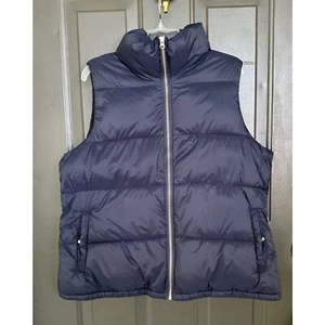 Old Navy Damen Stepp Puffer Weste Navy Größe L - Bild 1 von 6
