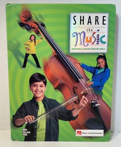 Share the Music 3rd  Grade 3  School Music Teaching Book (Macmillen/McGraw-Hill) - Picture 1 of 3