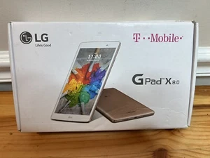 New LG G Pad X 8.0 LG-V521 T-Mobile Only 16GB White/Gold - Picture 1 of 7