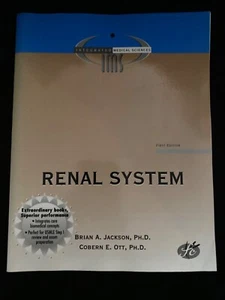 Renal System 1st Edition, by Brian A. Jackson, PhD & Cobden E. Ott, PhD, 1999 - Picture 1 of 7