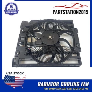 Fits BMW E39 525i 528i 530i 540i M5 Radiator Cooling Fan Assembly 64546921395 - Picture 1 of 5