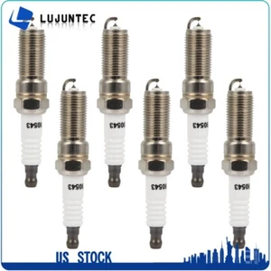 6Pcs For Cadillac XTS V6 3.6L Turbocharged 2014 2015 Iridium Spark Plugs - Picture 1 of 7