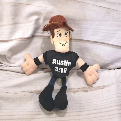 Muñeca de peluche Steve Austin ventana colgante vintage lucha libre 9 pulgadas Foto 1 de 4