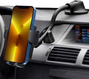 2PACKS Beglero Black Car Cell Phone Holder Mount, For iPhone Samsung - Picture 1 of 6