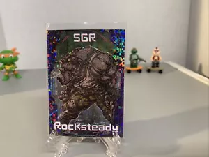 Tarjeta Rise of the Teenage Mutant Ninja Turtles SGR 038 con Rocksteady - Imagen 1 de 4