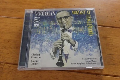 BENNY GOODMAN - MOZART AT TANGLEWOOD - CHARLES MUNCH CD - Image 1 of 4