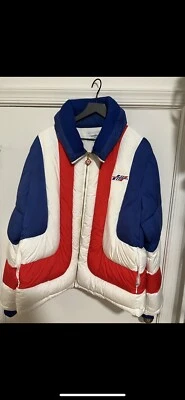 Chaqueta acolchada Casablanca Curve Panel - Talla XXL - Rojo Blanco Azul - Usada Foto 1 de 4