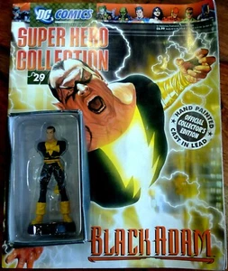 (Eaglemoss) ~ Colección de Superhéroes de DC Comics: Edición #29 Black Adam ~ Totalmente Nuevo - Imagen 1 de 4