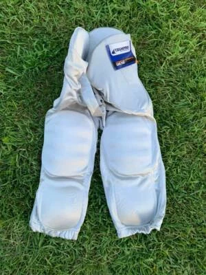 NWT Champro Sports Terminator Integrated Football Pants Pant Silver Youth M G17 - Image 1 of 4