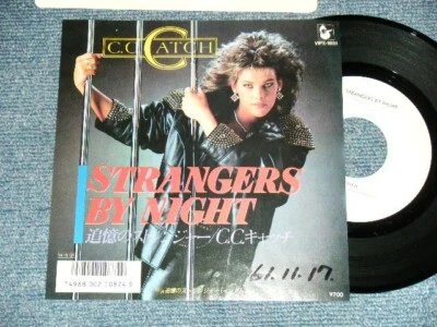 C.C. CATCH Japan 1986 VIPX-1851 PROMO 7"45 STRANGERS BY NIGHT - Image 1 of 4