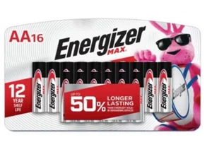 Energizer Max Alkaline AA Batterien, 16er Pack - Bild 1 von 3