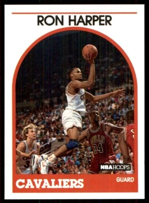 1989-90 Hoops Ron Harper Cleveland Cavaliers #205 - Image 1 of 2