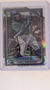2024 Bowman Chrome Raywave Gabriel Gonzalez /399 Seattle Mariners - Picture 1 of 2