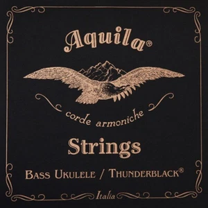 Aquila Thunder Black 4 String Bass Ukulele Strings 140U, No Finger Slip - Picture 1 of 12