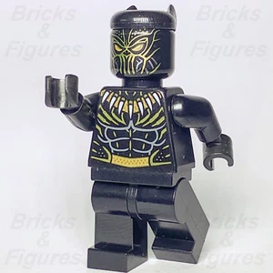 LEGO® Marvel Super Heroes Erik Killmonger Minifigure Black Panther 76099 sh477 - Picture 1 of 3