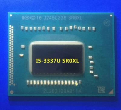 Intel Core i5-3337U SR0XL CPU Processor BGA 1023 with balls AV8063801129900 - Image 1 of 3