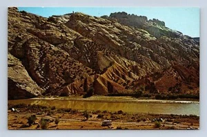 Camp Grounds- Dinosaur National Monument Postcard By Erland Preece Unposted - Picture 1 of 2