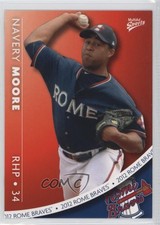 2012 MultiAd Sports Rome Braves Navery Moore #18