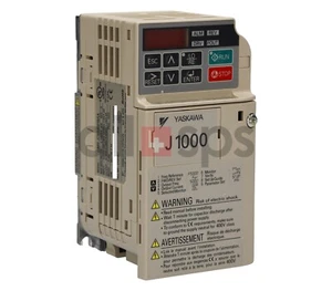 YASKAWA J1000 FREQUENZUMRICHTER 0.18KW/0.1KW - CIMR-JCBA0001BAA (USED) - Picture 1 of 2