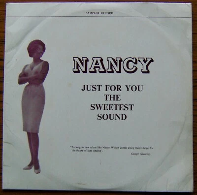 NANCY WILSON Just For You The Sweetest Sound LP Capitol Sampler Record MSR4 - Image 1 of 4