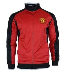 MANCHESTER UNITED Track Jacket ADULT Home Colors Season NEW and AUTHENTIC - Imagen 1 de 2