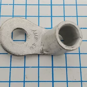 Menge: 30 rechtwinklig 90° geschlossener Ring Zinn unisolierte Klemme 4 AWG Bolzen 1/4, M6 - Bild 1 von 6