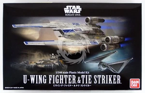 U-wing fighter & Tie striker - Bandai 5066147 skala 1/144 Star Wars - Imagen 1 de 6