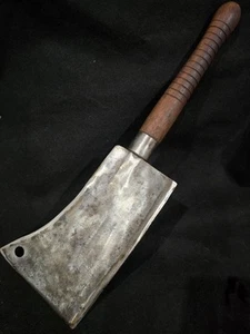Antico W.M. BEATTY & SONS Mannaia per Carne Spaccalegna Pesante Grande 20" Lungo Stk#11 - Foto 1 di 11