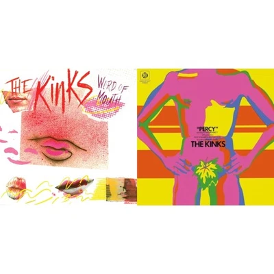 Kinks - Percy & Word Of Mouth (180G/Red LP Vinyl/Limited Edition/Gatefold Cover - Image 1 of 3