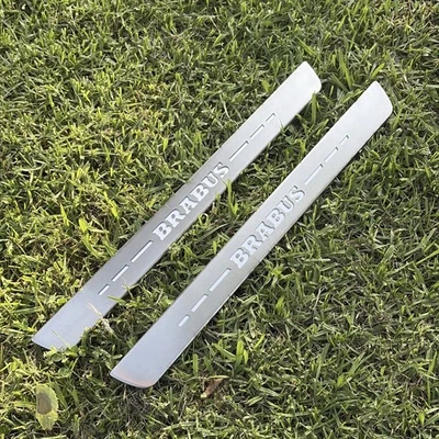 Door Led Sills for Smart Fortwo / Forfour 453 homologed Stainless Steel - Imagen 1 de 2