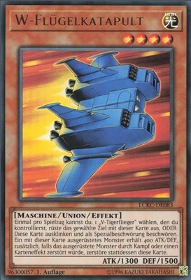 YuGiOh W - Flügelkatapult LCKC-DE083 Ultra Rare Neu unl. - Bild 1 von 2