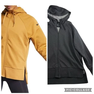 Nike L Large Full Zip Fleece Dri-Fit Hoodie Sweatshirt grau Relaxed Fit 929431 - Bild 1 von 15