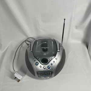 Roberts CD9959 Portable Radio CD Player FM/MW/LW Bass Boost Working (Lid Damage) - Picture 1 of 8